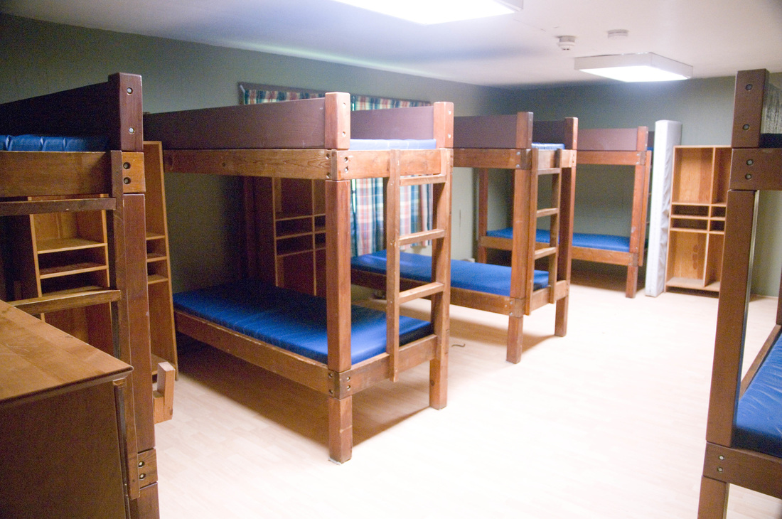 large bunk room