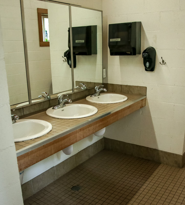 restroom sinks