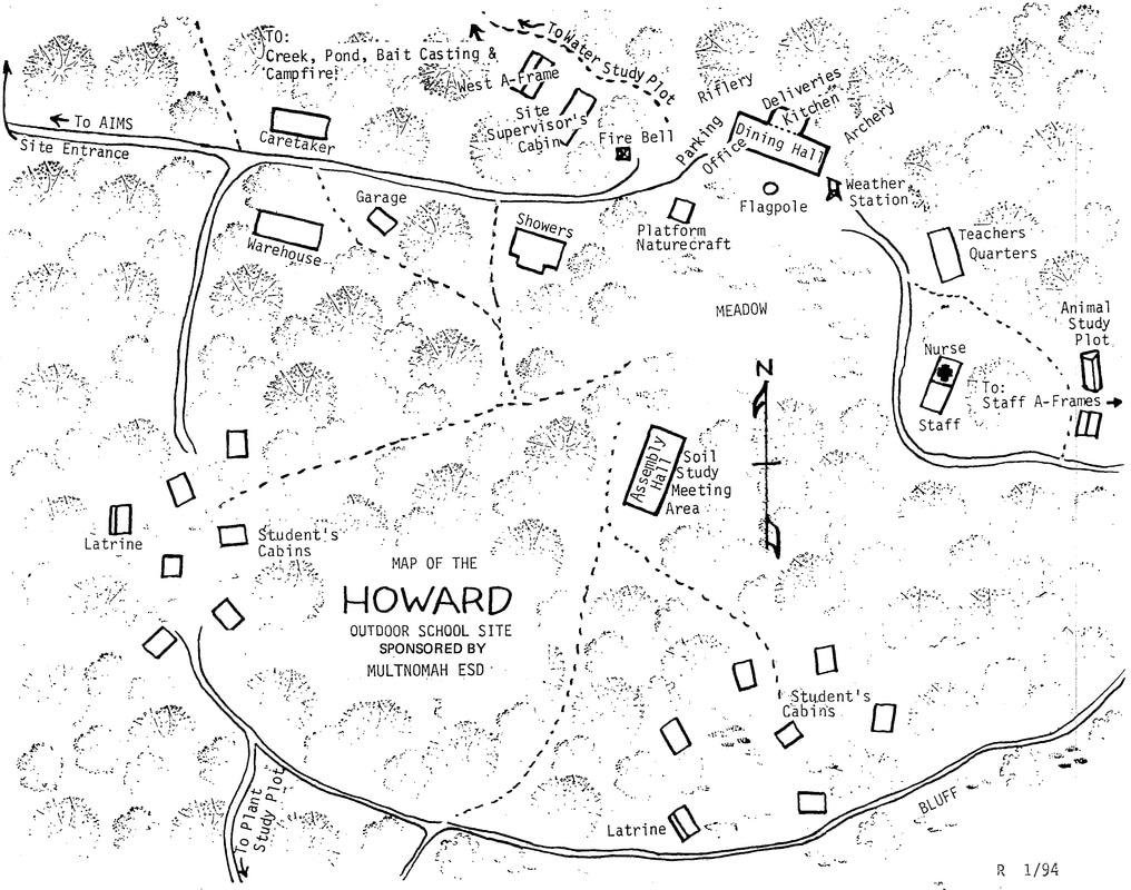 old Howard site map